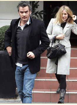 Sienna Miller With Ex Boyfriend Balthazar Getty
